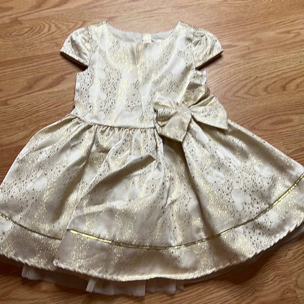 Mickey Mouse Gold Dress